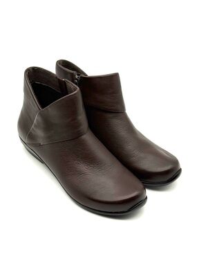 Dansko Ona Boot Brown Nappa Leather Bootie EU 39 US 8.5-9